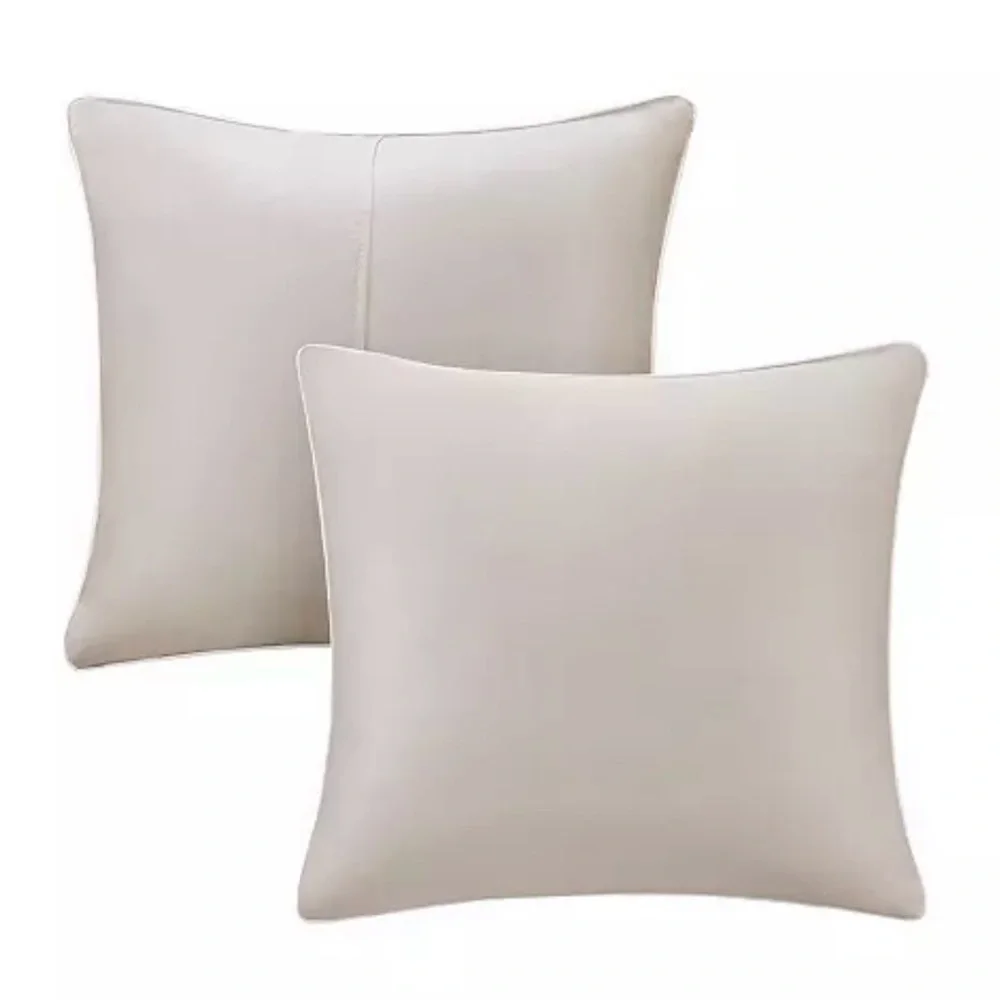 California King Elegant Cream Comforter 7piece Set